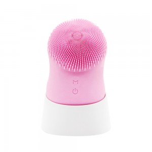 personalised silicone face brush massage rotary brush