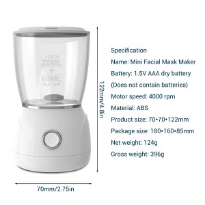 facial mask beauty machine diy fruit mask making machine