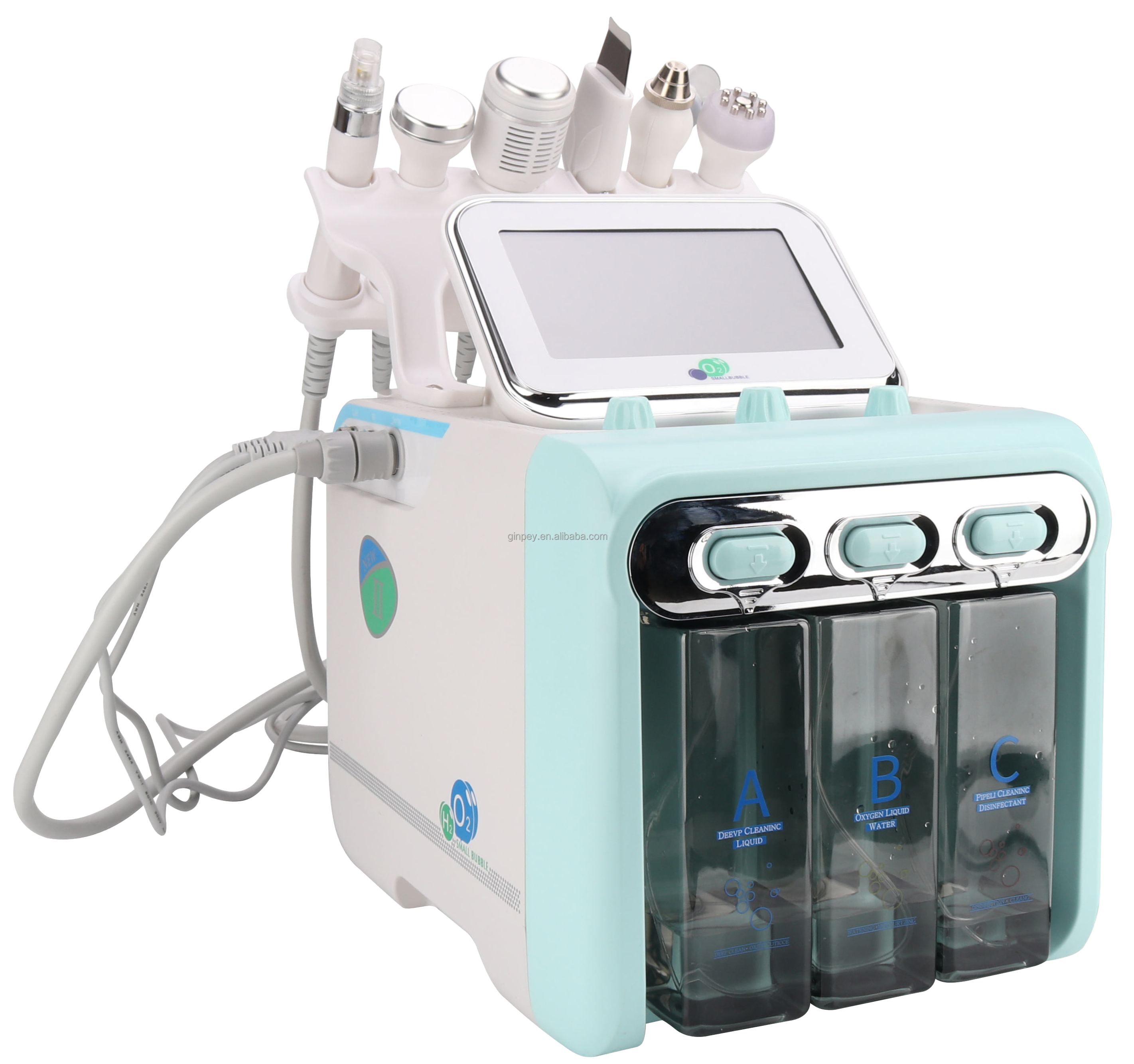 6 in 1 Water Oxygen Facial Beauty Machine: Perfect Skin Rejuvenation Treatment