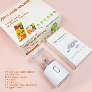 2022 New Arrival Home Use Mini Facial Mask Maker Skin Care Beauty DIY Fresh Fruit Vegetable Mask Maker