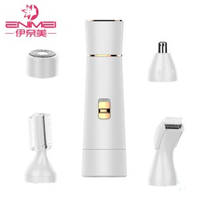 facial hair removal portable shaver for women usb painless hair remover kit