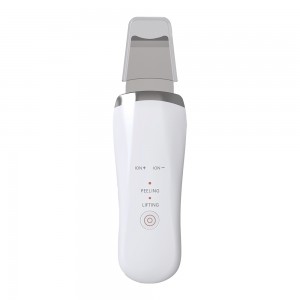 ultrasonic skin scrubber vibration face spatula